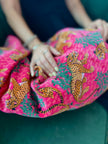 Pink Leopard Slouchy Oversized Tote Boho Bag