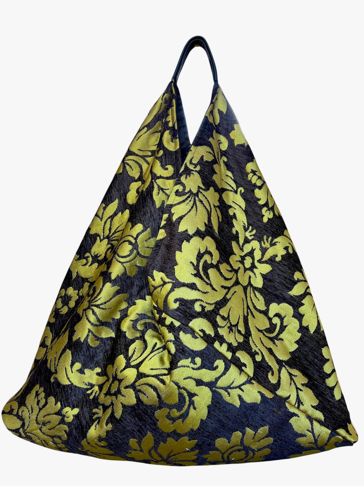 Chocolate & Orche Slouchy Oversized Chenille Tote Boho Bag