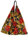 Saffron Floral Slouchy Oversized Tote Boho Bag