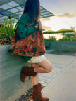 Copper Slouchy Oversized Tote Boho Bag
