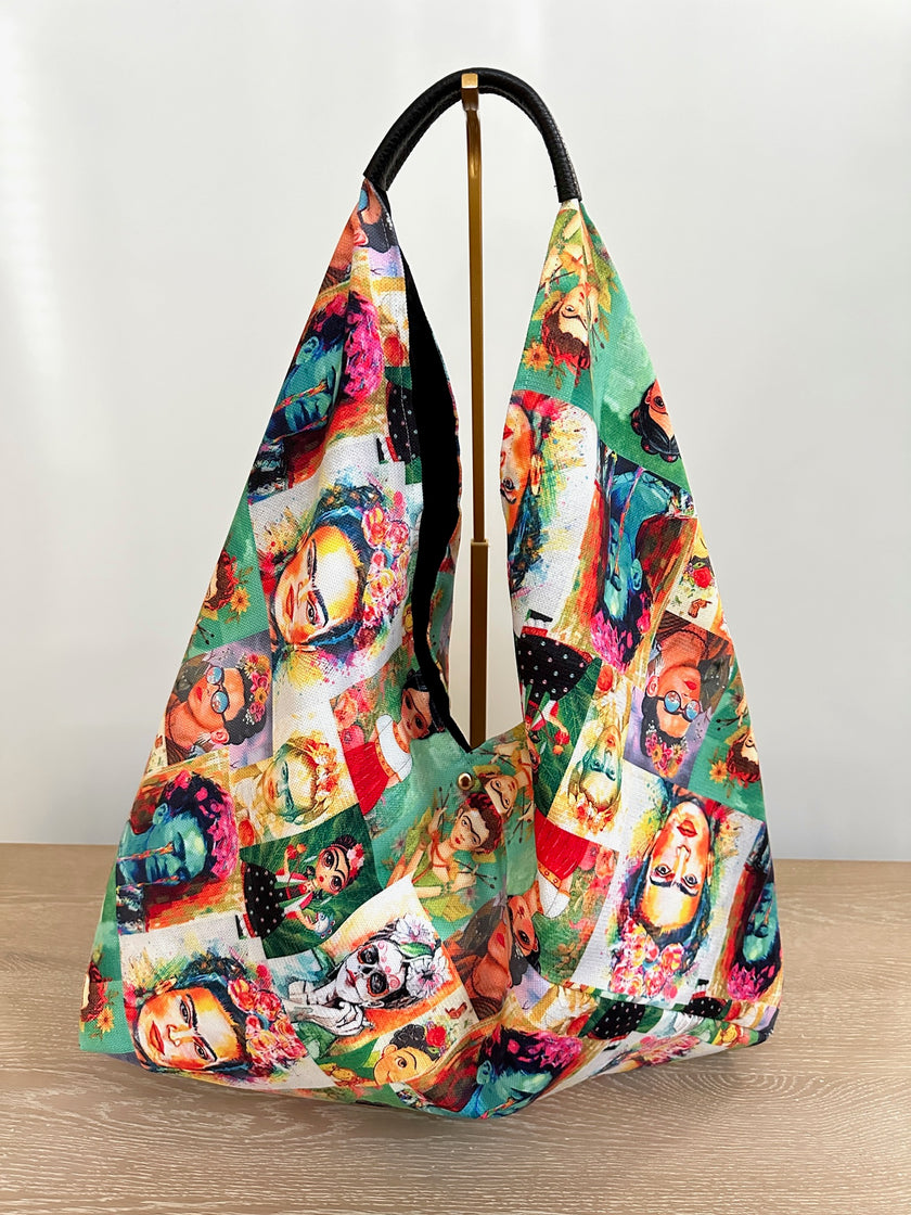 Frida Canvas Boho Bag
