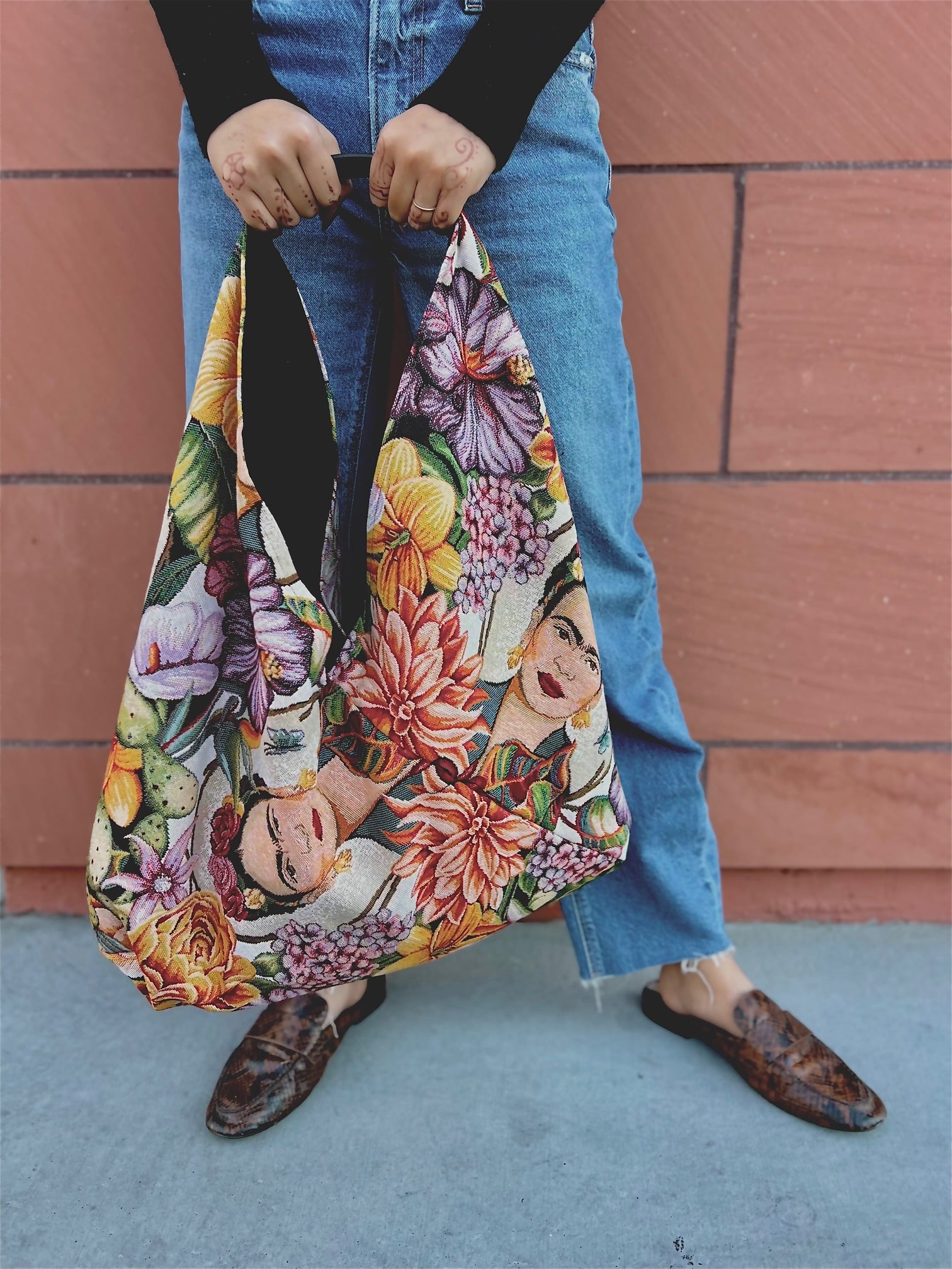 Floral Frida Boho Bag