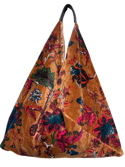 Copper Slouchy Oversized Tote Boho Bag