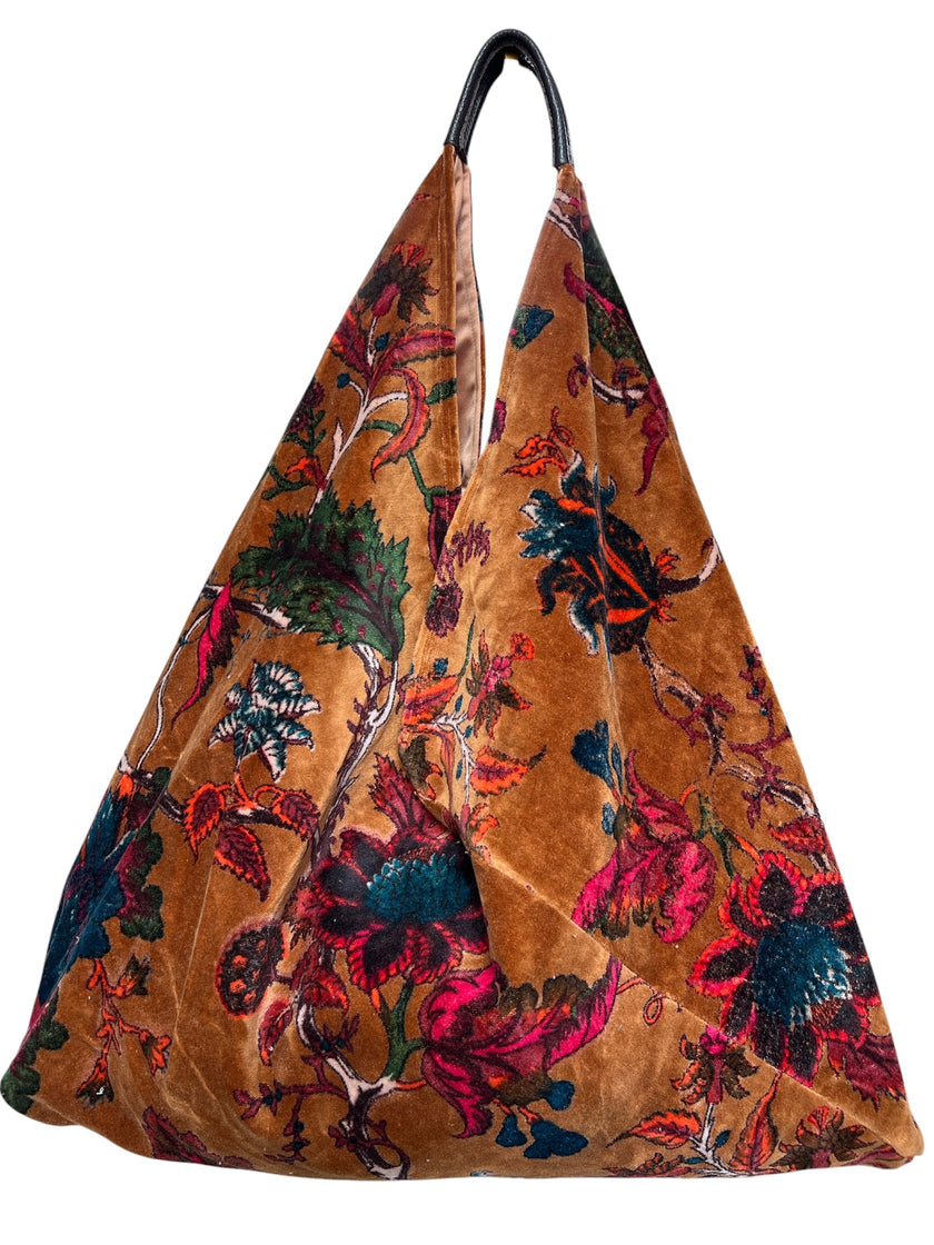 Copper Slouchy Oversized Tote Boho Bag