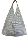 Striped Oversized Slouchy Tote Boho Bag