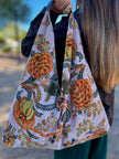 Blush Floral Boho Bag