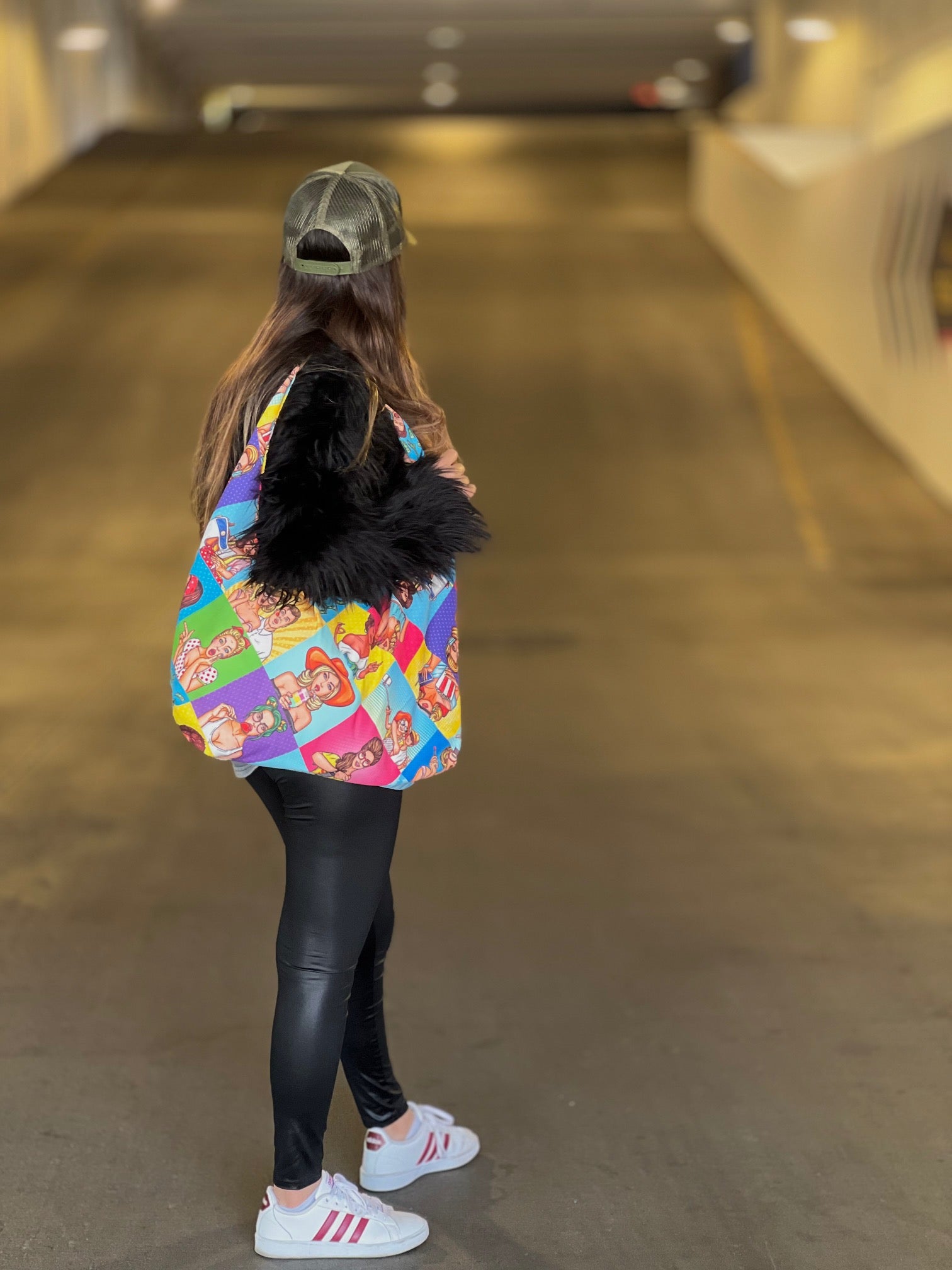 YOLO Canvas Boho Bag